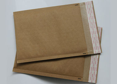 郵送物のためのカスタマイズされたブラウン クラフト紙の泡郵便利用者によってパッドを入れられる急使