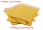 注文のPringtingの急使の黄色いクラフトの のペーパーによってパッドを入れられる郵送の封筒9*10」