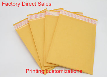 クラフト紙の泡封筒を印刷して、緩和された郵便料金の郵送物は6*8インチを袋に入れる